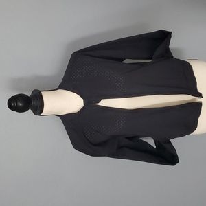 Lululemon Black Lightweight Zip Front Jacket